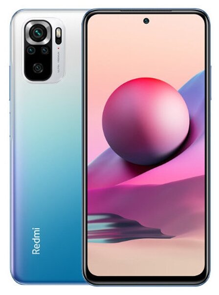 Смартфон Xiaomi Redmi Note 10S 6/128GB NFC RU, синий океан