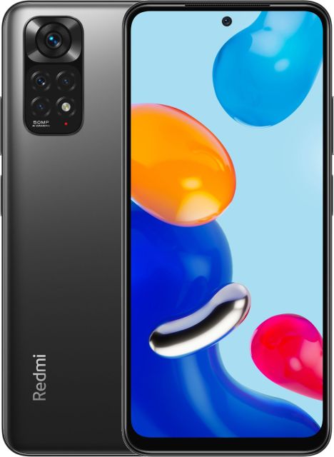 Смартфон Xiaomi Redmi Note 11 4/128GB серый графит
