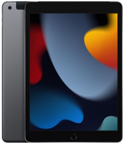 Планшет Apple iPad 10.2" (2021) Wi-Fi + Cellular 64GB Серый Космос