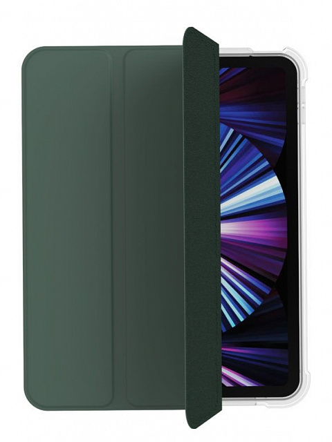 Чехол защитный vlp Dual Folio для iPad mini 6 2021 темно-зеленый