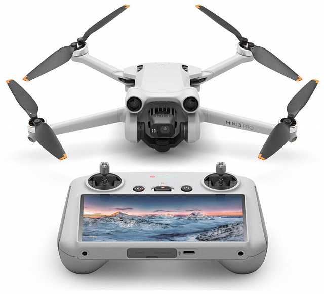 Квадрокоптер DJI Mini 3 Pro (с пультом DJI RC)