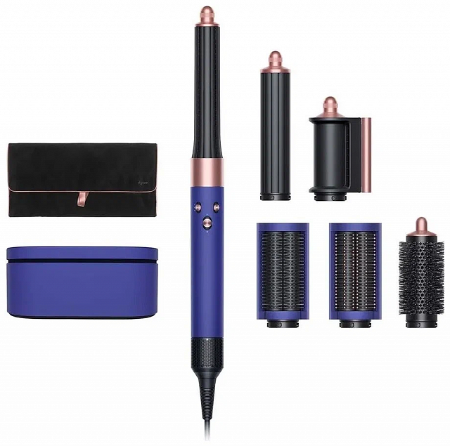 Фен-стайлер Dyson Airwrap multi-styler Complete Long, синий/розовый