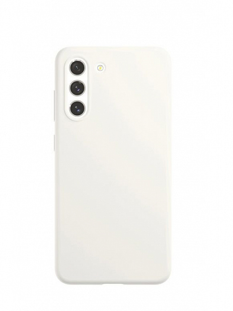 Чехол защитный vlp Silicone Case для Samsung Galaxy S21 FE белый